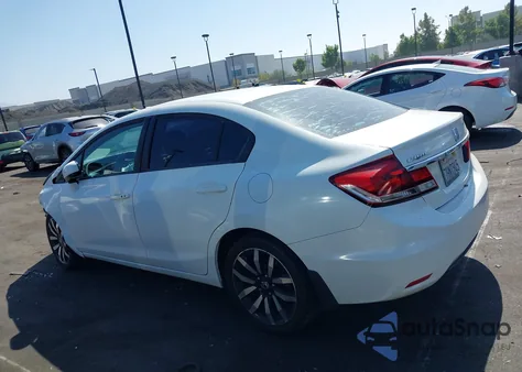 2015 Honda Civic Ex-L from USA, damaged, VIN 19XFB2F98FE202610